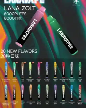 LANA ZOLT 8000口 全新商品🪄(送精美掛繩一條送完為止)